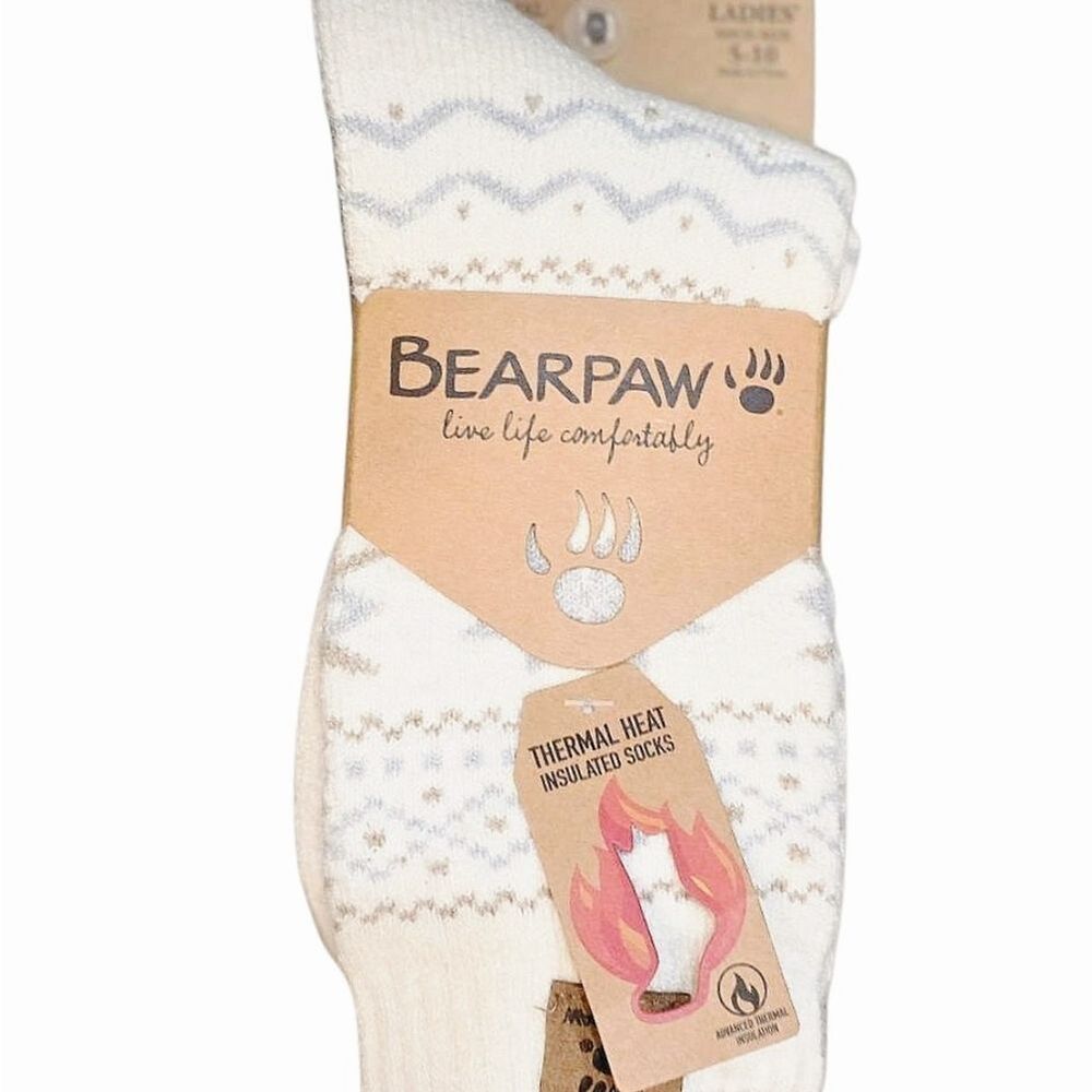 Bearpaw Thermal Heat Insulated Crew Sock
